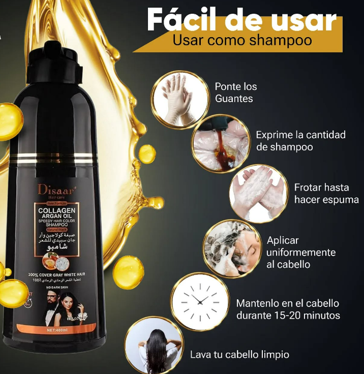 SHAMPOO CUBRE CANAS DISAAR 400 ML