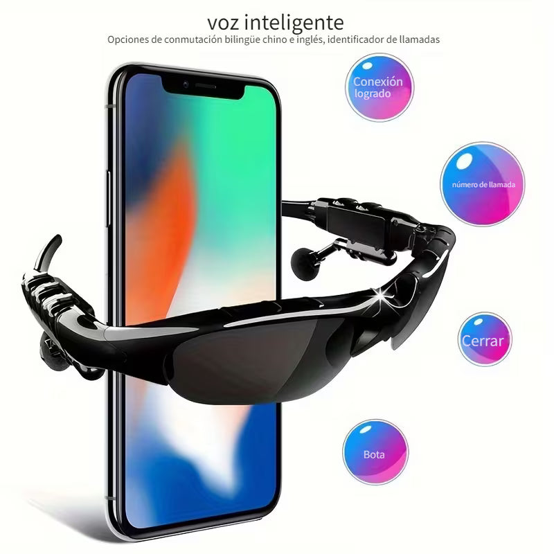 SMARTVISION BT ™ Gafas de Sol con Audífonos y Bluetooth